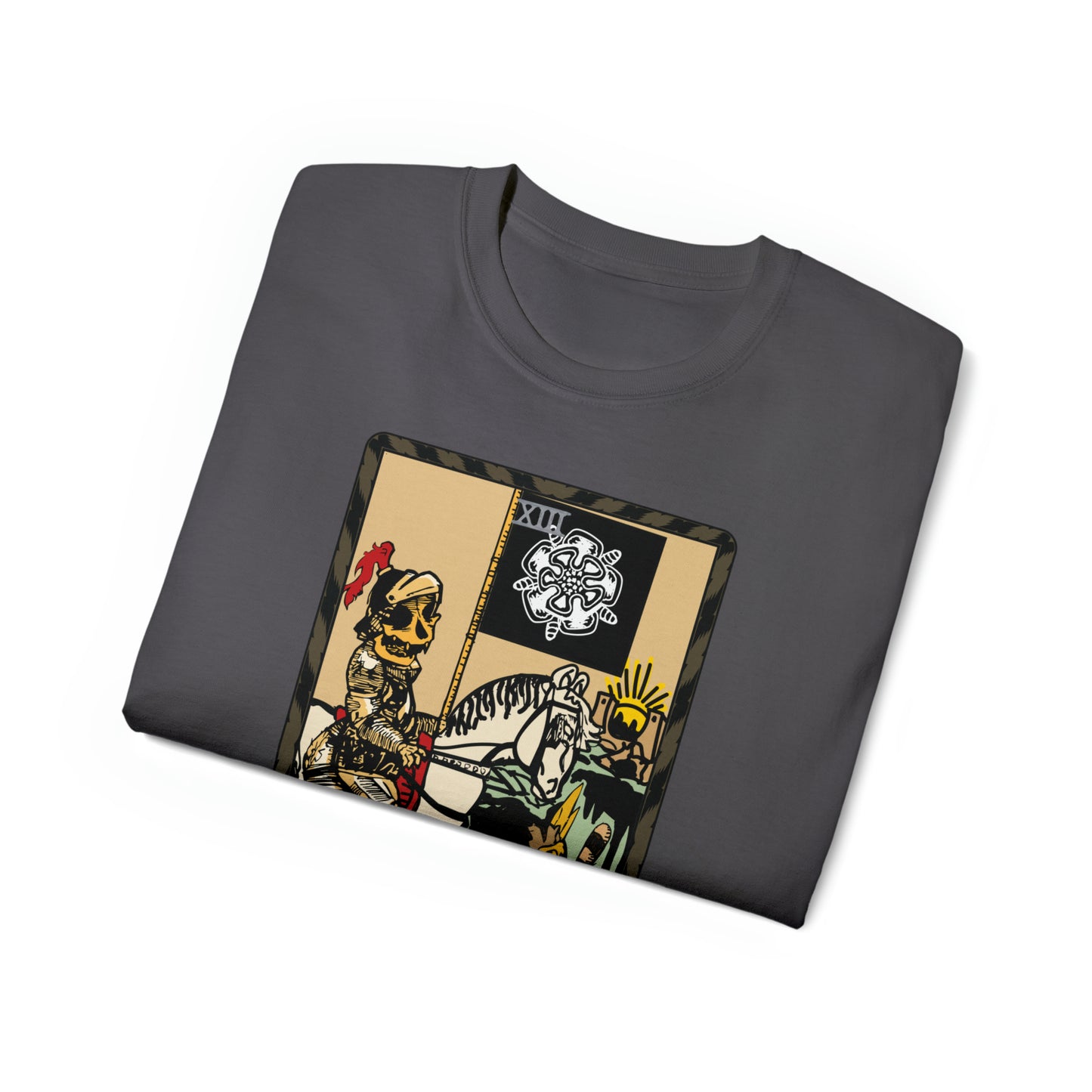 Raccoon Tarot DEATH - Unisex Ultra Cotton Tee