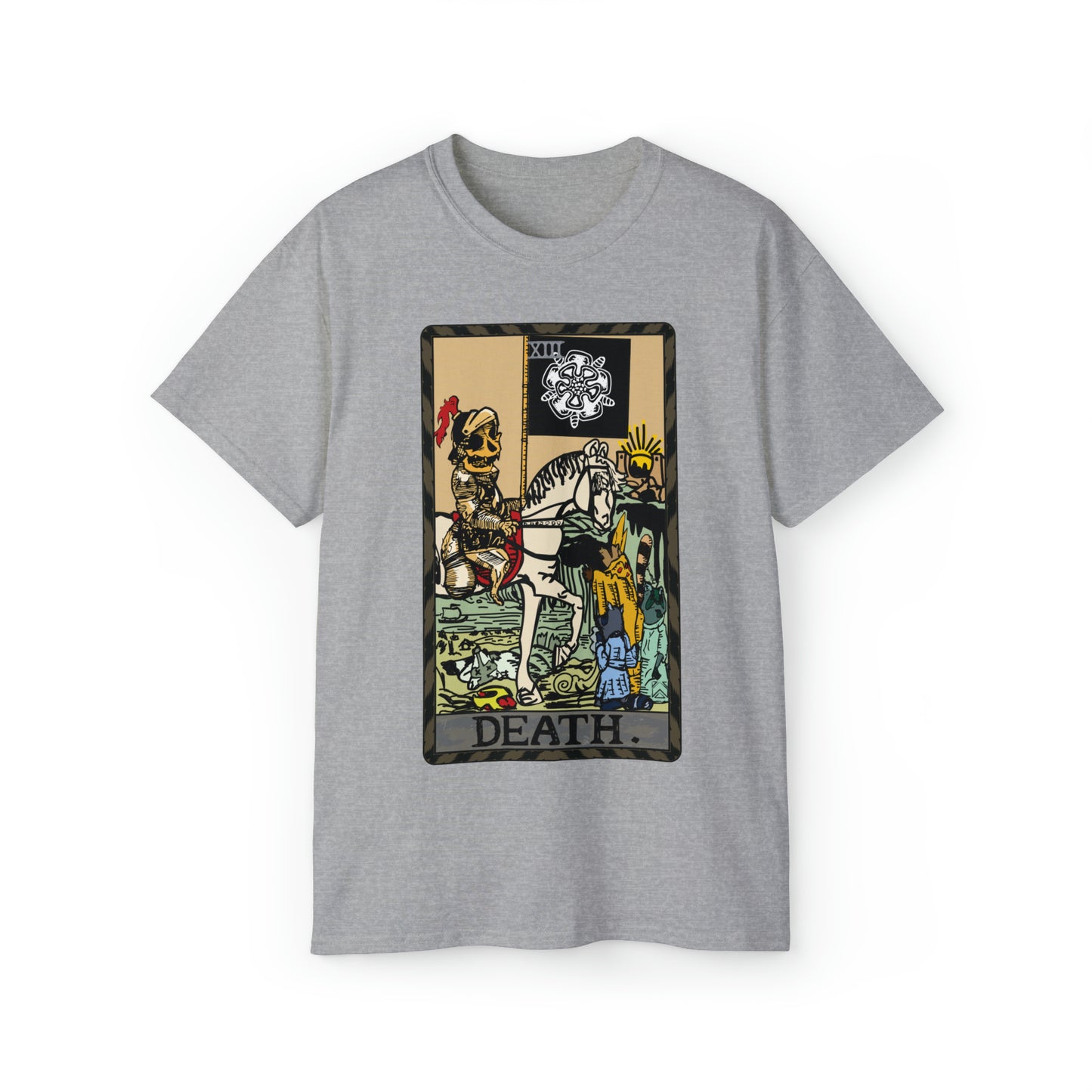 Raccoon Tarot DEATH - Unisex Ultra Cotton Tee