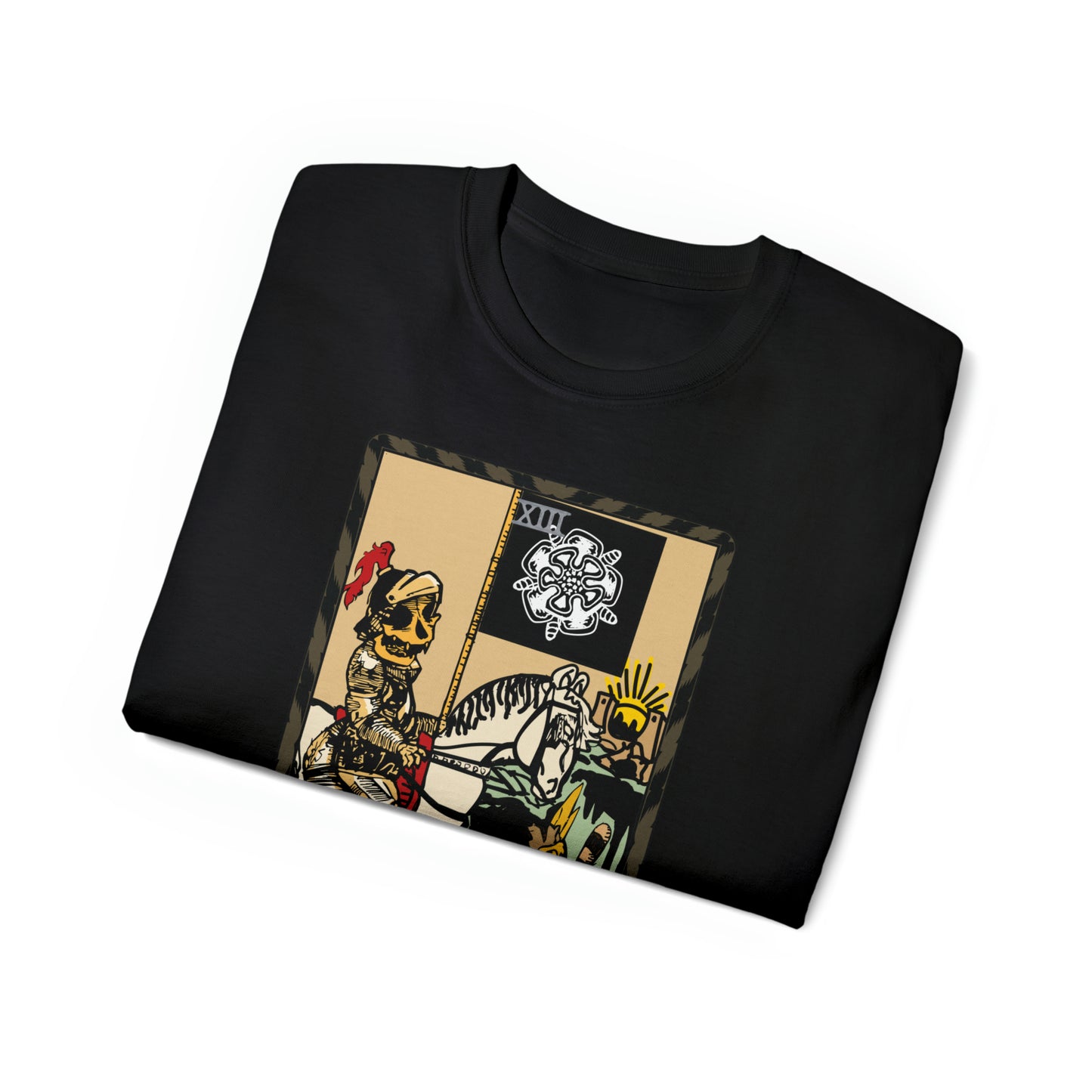 Raccoon Tarot DEATH - Unisex Ultra Cotton Tee