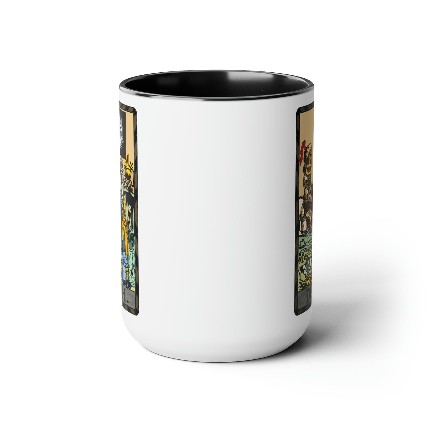 Raccoon Tarot DEATH - Mug, 15oz