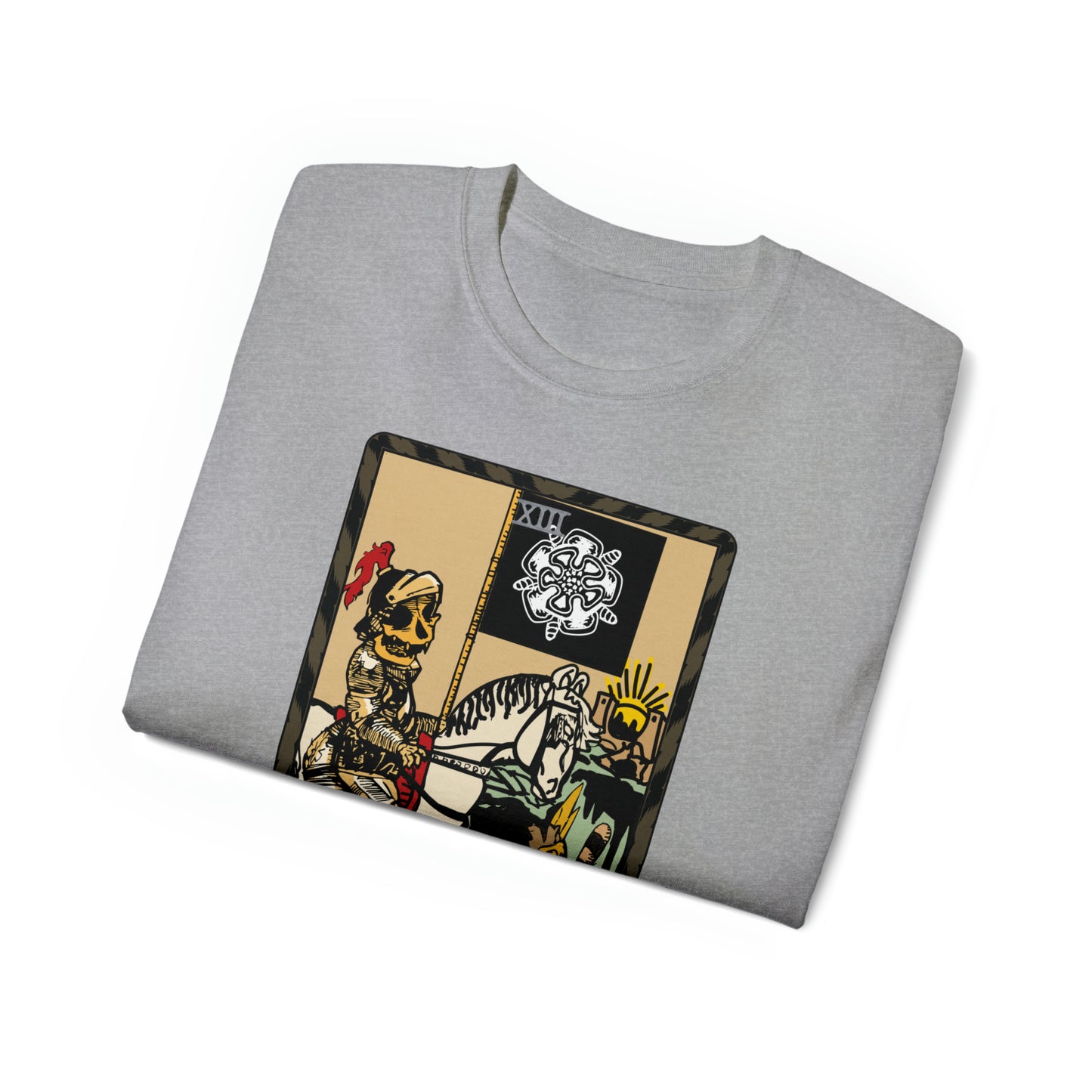 Raccoon Tarot DEATH - Unisex Ultra Cotton Tee
