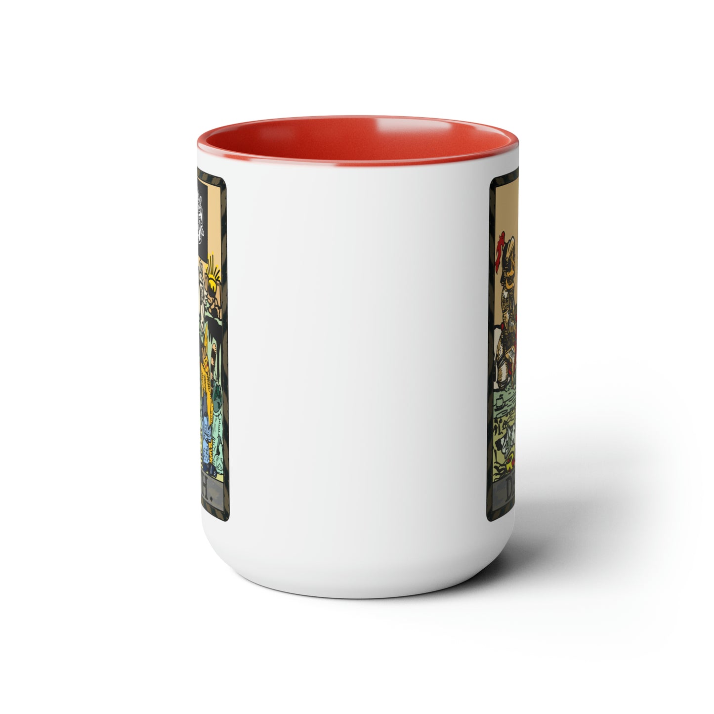 Raccoon Tarot DEATH - Mug, 15oz