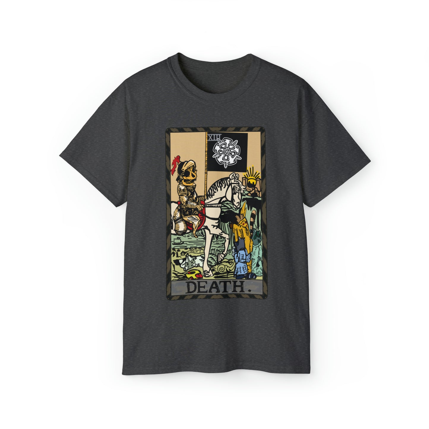 Raccoon Tarot DEATH - Unisex Ultra Cotton Tee